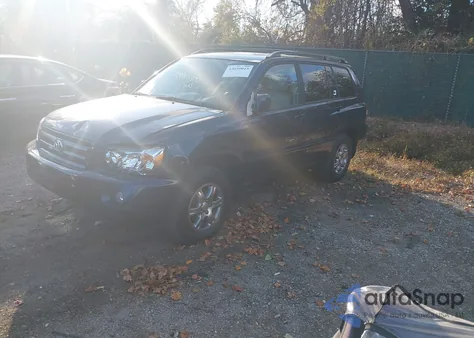 2006 Toyota Highlander V6 from USA, damaged, VIN JTEEP21A360162732
